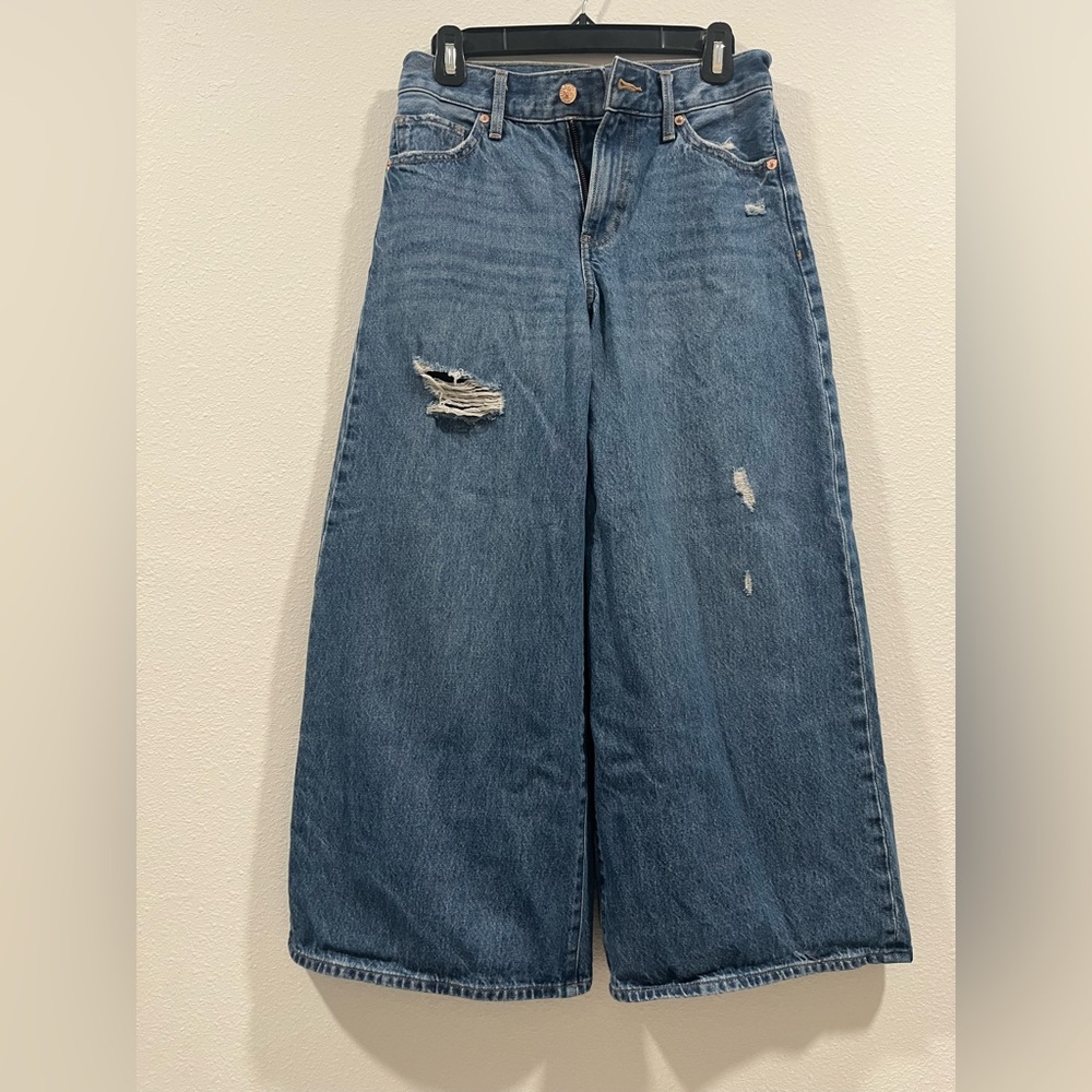 Express Blue Flare Jeans